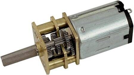 Yüksek Tork N20 12V 50RPM Mikro DC Metal Dişli Düşürücü MotorAzaltma Oranı 1:1000 - 1