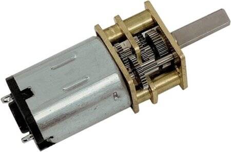 Yüksek Tork N20 12V 50RPM Mikro DC Metal Dişli Düşürücü MotorAzaltma Oranı 1:1000 - 2