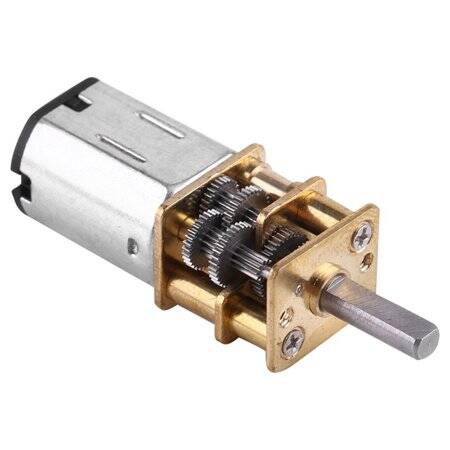 Yüksek Tork N20 6V 25RPM Mikro DC Metal Dişli Düşürücü MotorAzaltma Oranı 1:1000 - 1