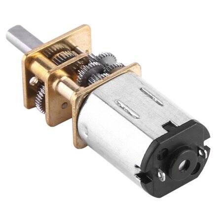Yüksek Tork N20 6V 25RPM Mikro DC Metal Dişli Düşürücü MotorAzaltma Oranı 1:1000 - 5