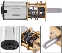 Yüksek Torklu N20 6V 15RPM Mikro DC Metal Dişli Düşürücü MotorAzaltma Oranı 1:1000 - 3