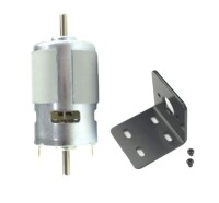 Yuvarlak Şaft 775 12V 12000RPM Yüksek Hızlı Yüksek Torklu DC Motor Çift Şaftlı - 1