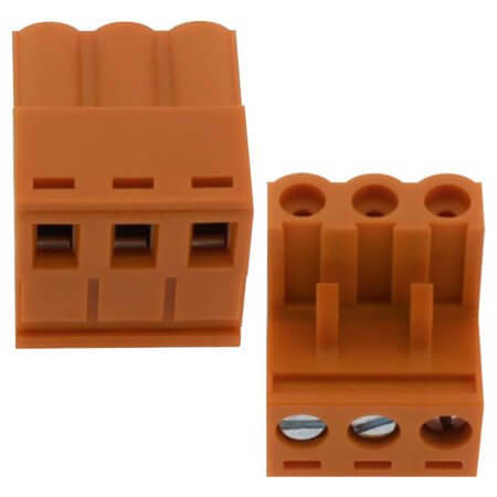 ZB2EDGK-5.08-3P-A01 TERM.BLK.5.08MM 3P FEMALE ORANGE - 1
