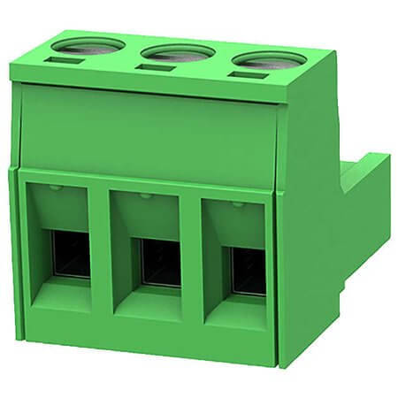 ZB2EDGK-5.08-3P TERM.BLK.5.08MM 3P FEMALE GREEN - 1