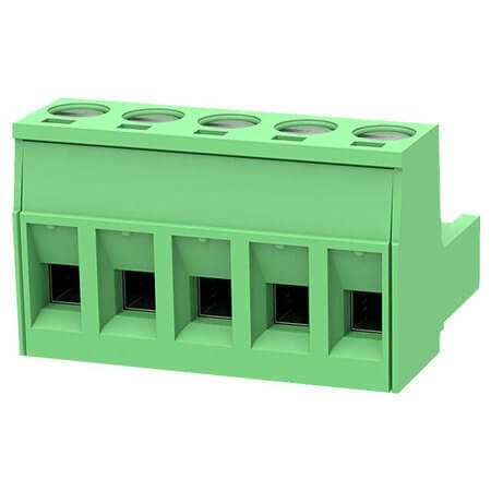 ZB2EDGK-5.08-5P TERM.BLK.5.08MM 5P FEMALE GREEN - 1