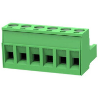 ZB2EDGK-5.08-6P TERM.BLK.5.08MM 6P FEMALE GREEN - 1