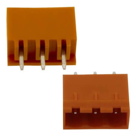 ZB2EDGVC-5.08-3P-A01 TERM.BLK.5.08MM 3P 180C MALE ORANGE CLOSED - 1