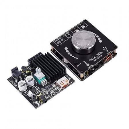 ZK-502x50W+50W 2.0 Stereo Bluetooth 5.0 Digital Amplifier Board Module MulTiple Inputs - 1