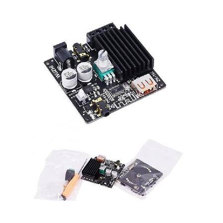 ZK-502x50W+50W 2.0 Stereo Bluetooth 5.0 Digital Amplifier Board Module MulTiple Inputs - 3