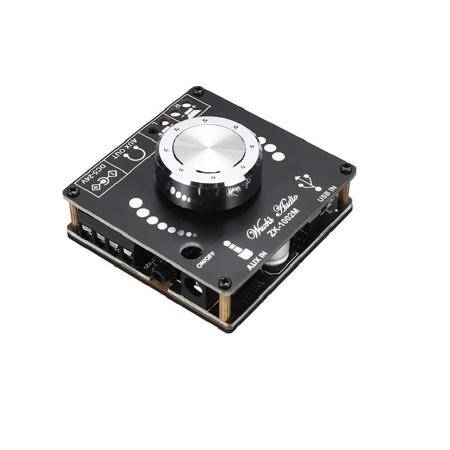 ZK-502x50W+50W 2.0 Stereo Bluetooth 5.0 Digital Amplifier Board Module MulTiple Inputs - 5